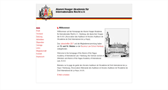 Desktop Screenshot of aaa-de.org